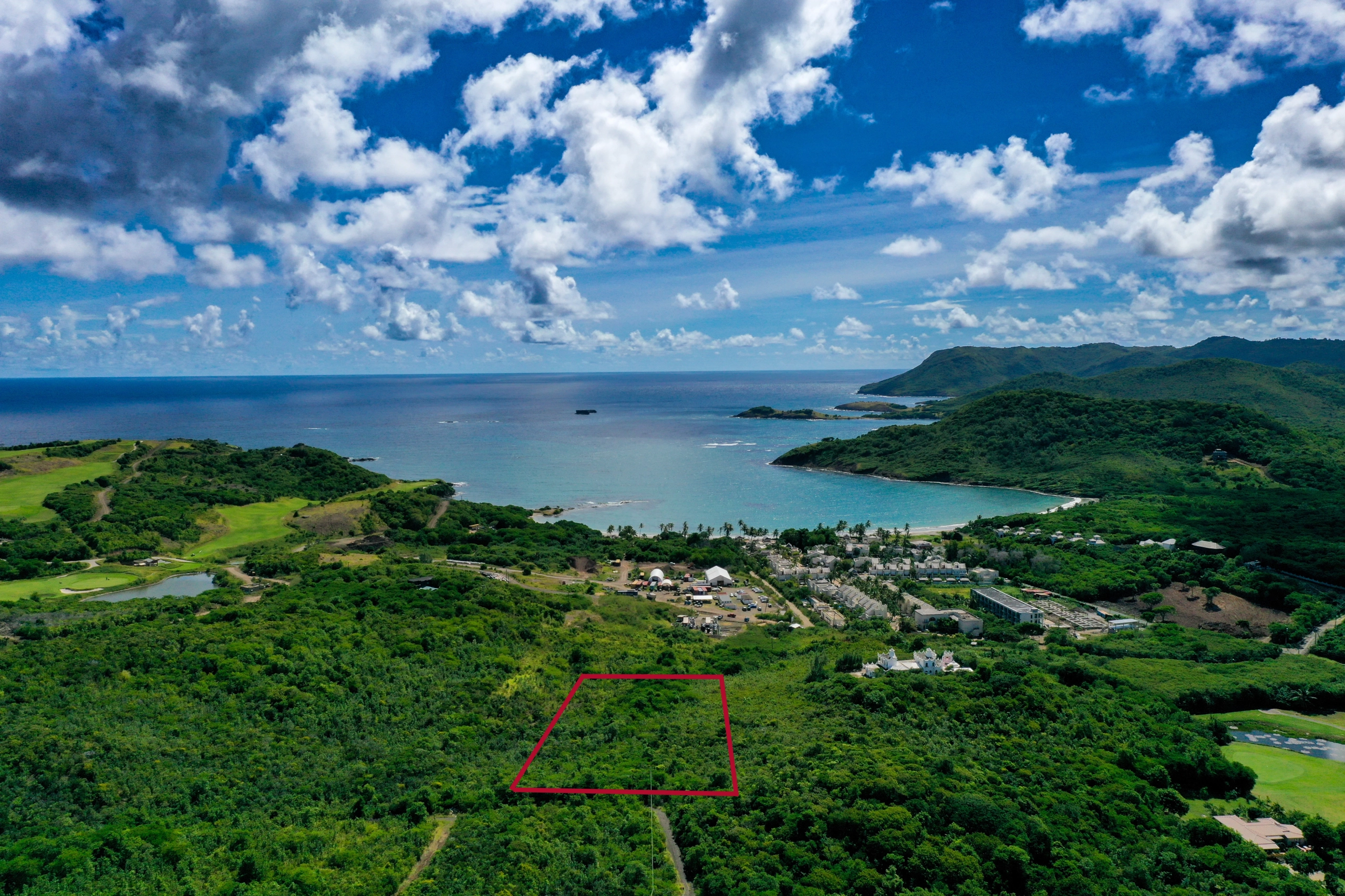 St lucia Realtor Cas En Bas Land No. 89 for sale sea view