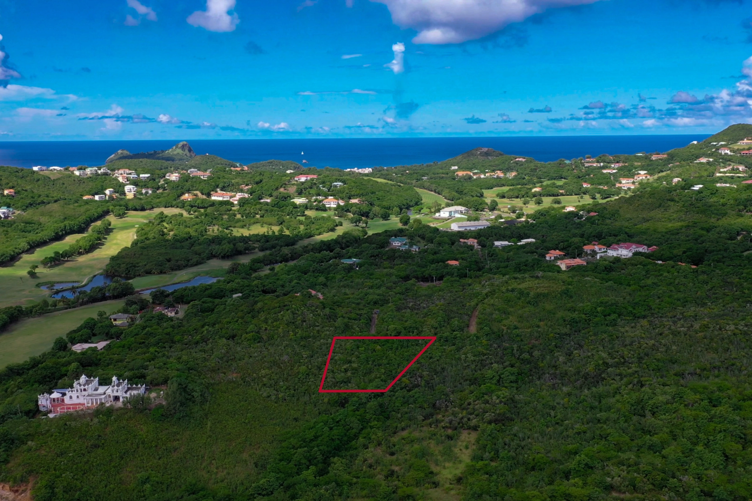 St lucia Realtor Cas En Bas Land No. 89 for sale