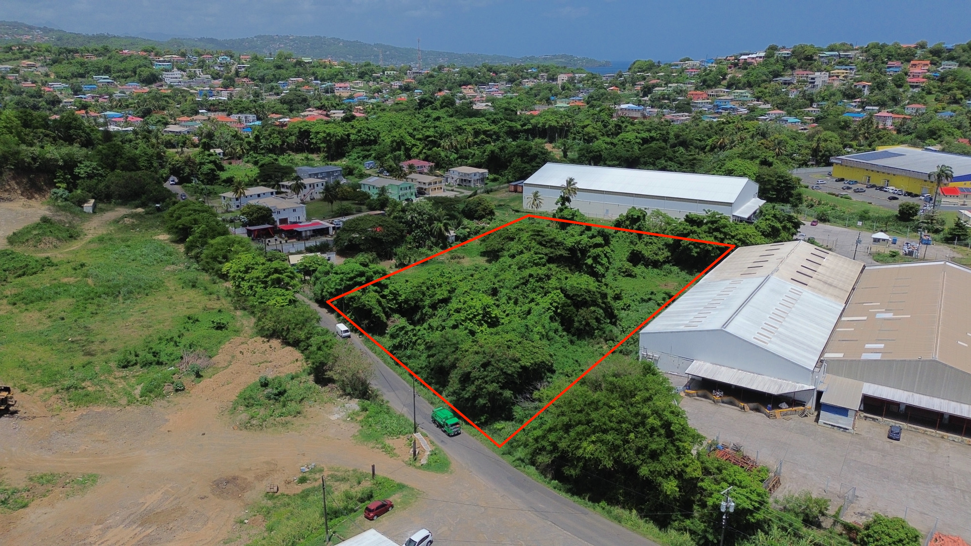 st lucia real estate land for sale Bois D'Orange Lot No 565