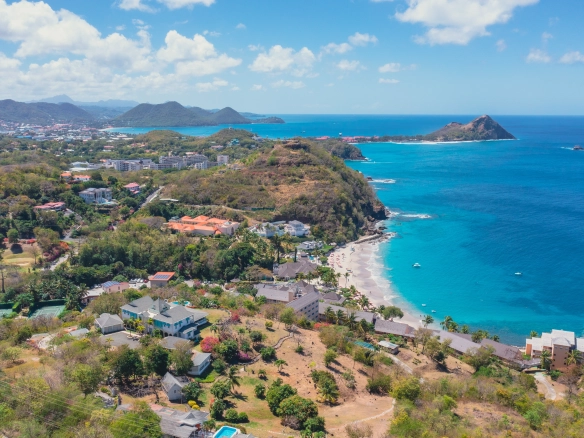 St lucia Realtor Saline Point Lot No 57 for sale pigeon island