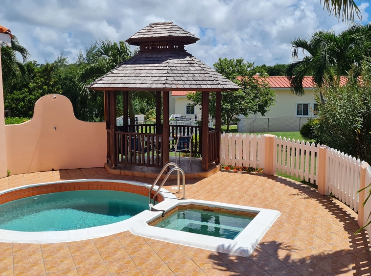 real estate st lucia Birdie Villa For Sale In St Lucia caribbean gazebo