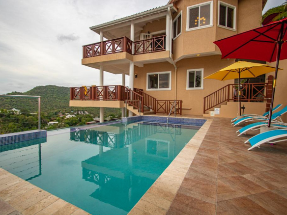 Luxury Detached Villa in Marigot Bay, St. Lucia, Caribbean