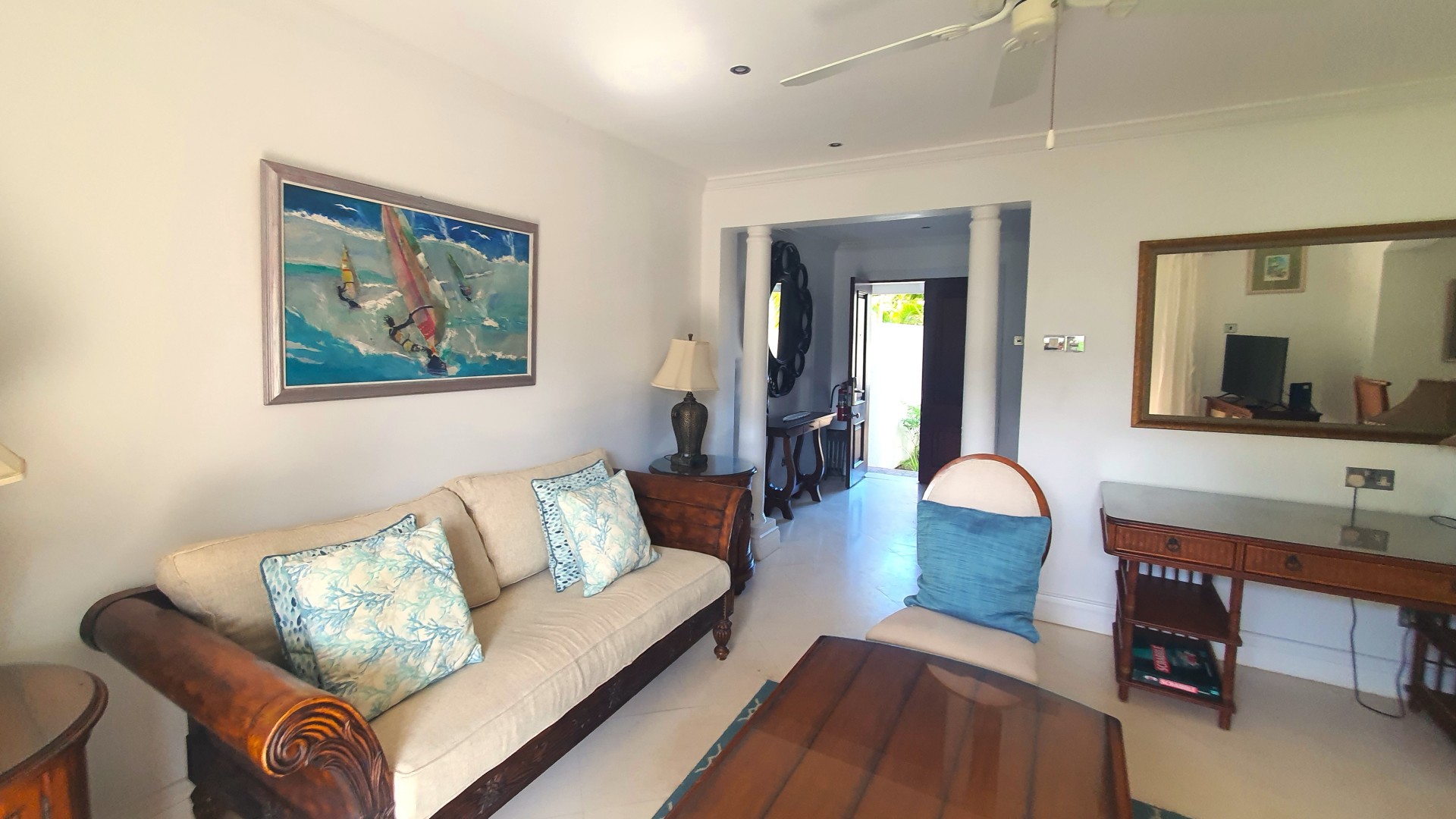 condo for sale at Cap Cove Unit 39 sitting room