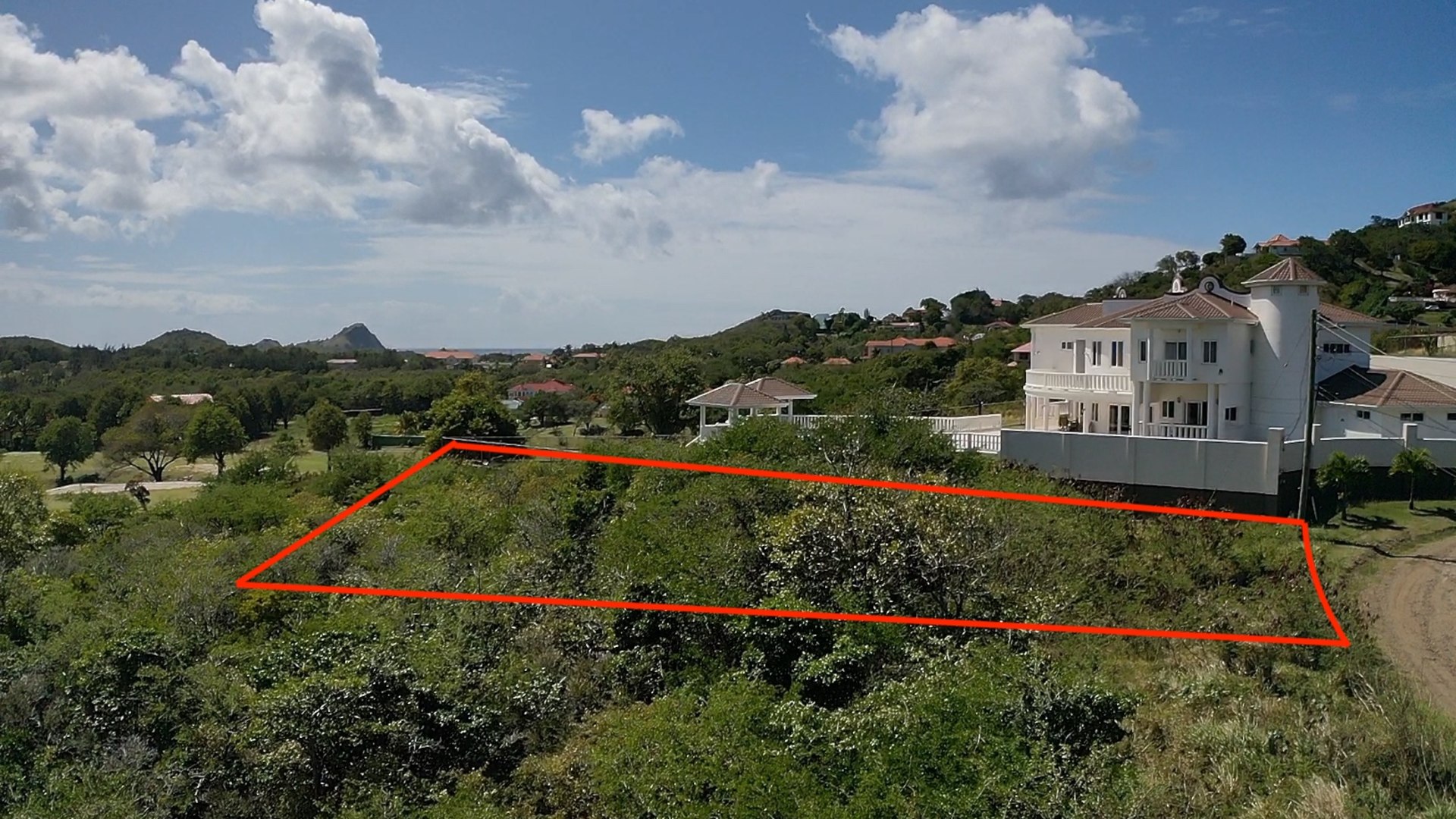 St Lucia real estate Golf Park Land No. 666 for sale cap estate nice lot