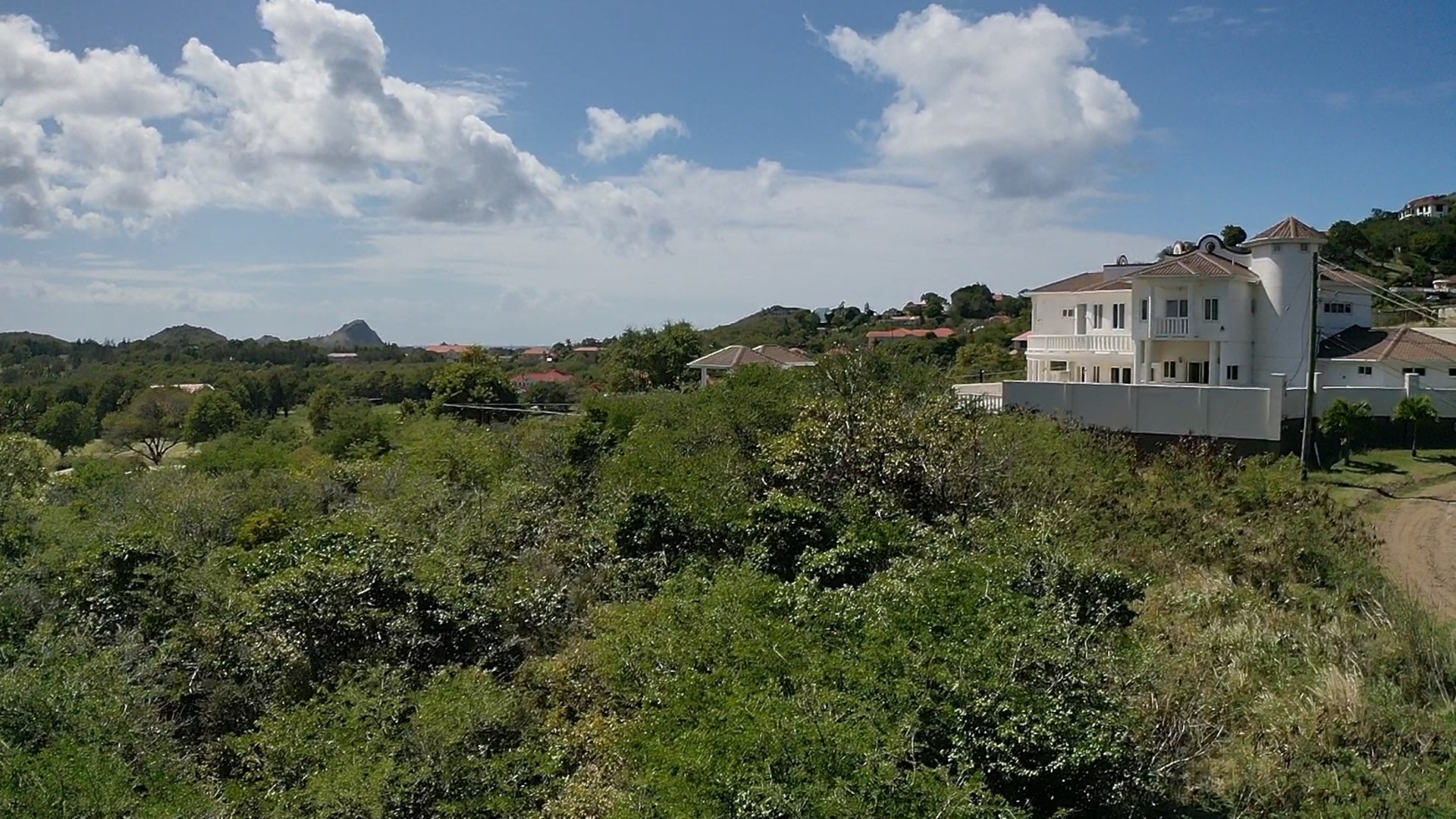 St Lucia real estate Golf Park Land No. 666 for sale cap estate near house