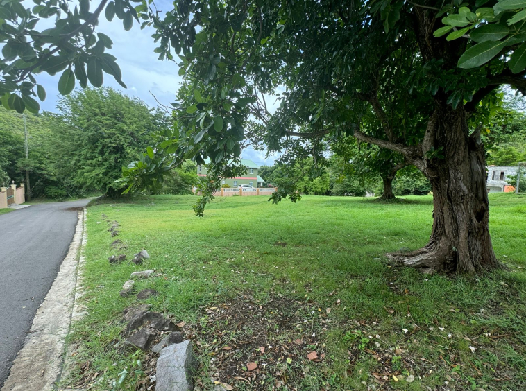 real estate st lucia - Prime Lot in Cas-en-Bas: 8,005 SF for sale