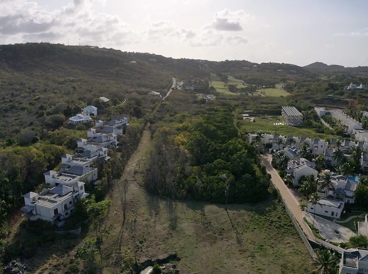 St Lucia real estate agent Cas En Bas Land No 386 for sale near cabot golf