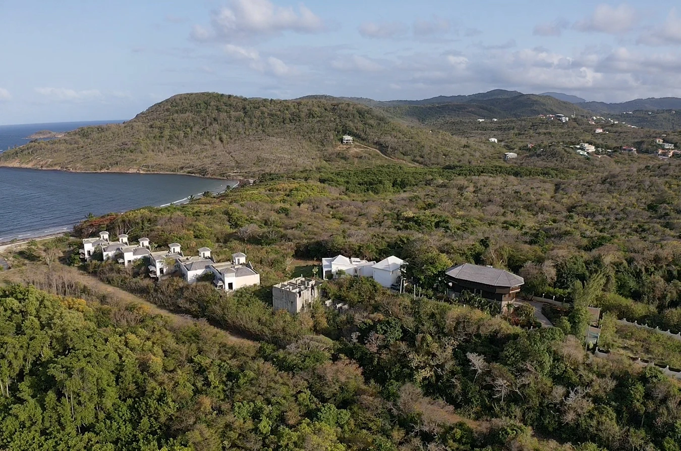 St Lucia real estate agent Cas En Bas Land No 386 for sale villas