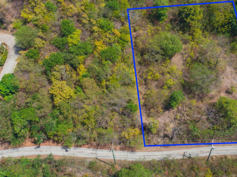 St Lucia real estate agent Saline Point Land No. 46B land for sale aerial