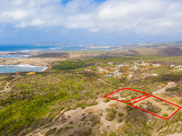 St lucia Realtor Canelles Land No. 102 for sale near beach