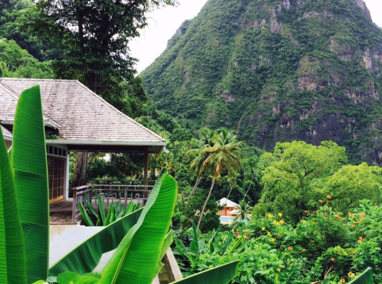 st lucia real estate - val des piton soufriere -for sale piton view