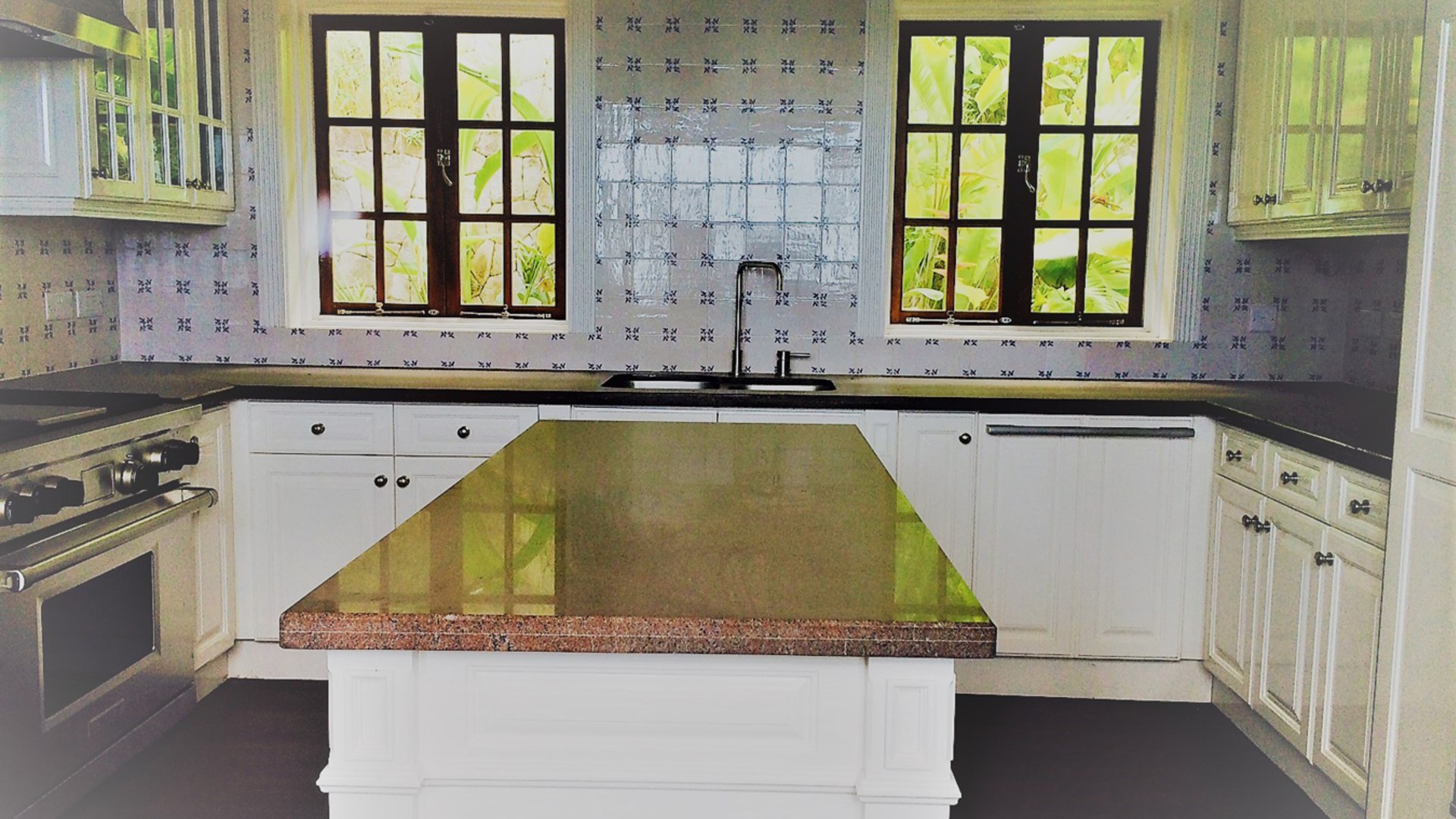 st lucia real estate - val des piton soufriere -for sale kitchen