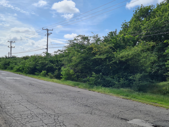 St Lucia real estate Pigeon Island Causeway Land for sale road