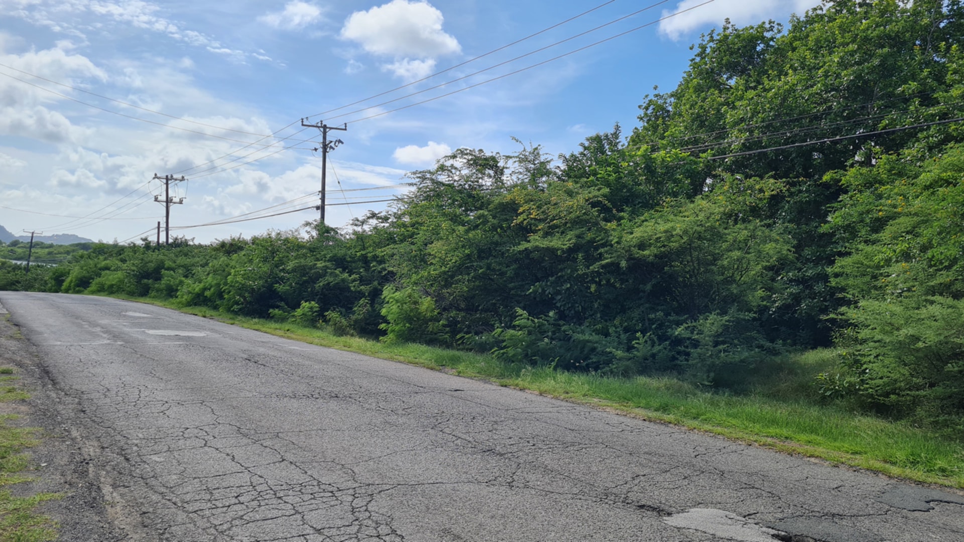 St Lucia real estate Pigeon Island Causeway Land for sale road