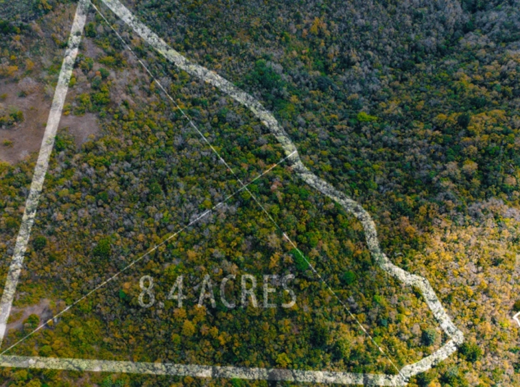 st lucia real estate land for sale Morne Paul Laborie aerial view