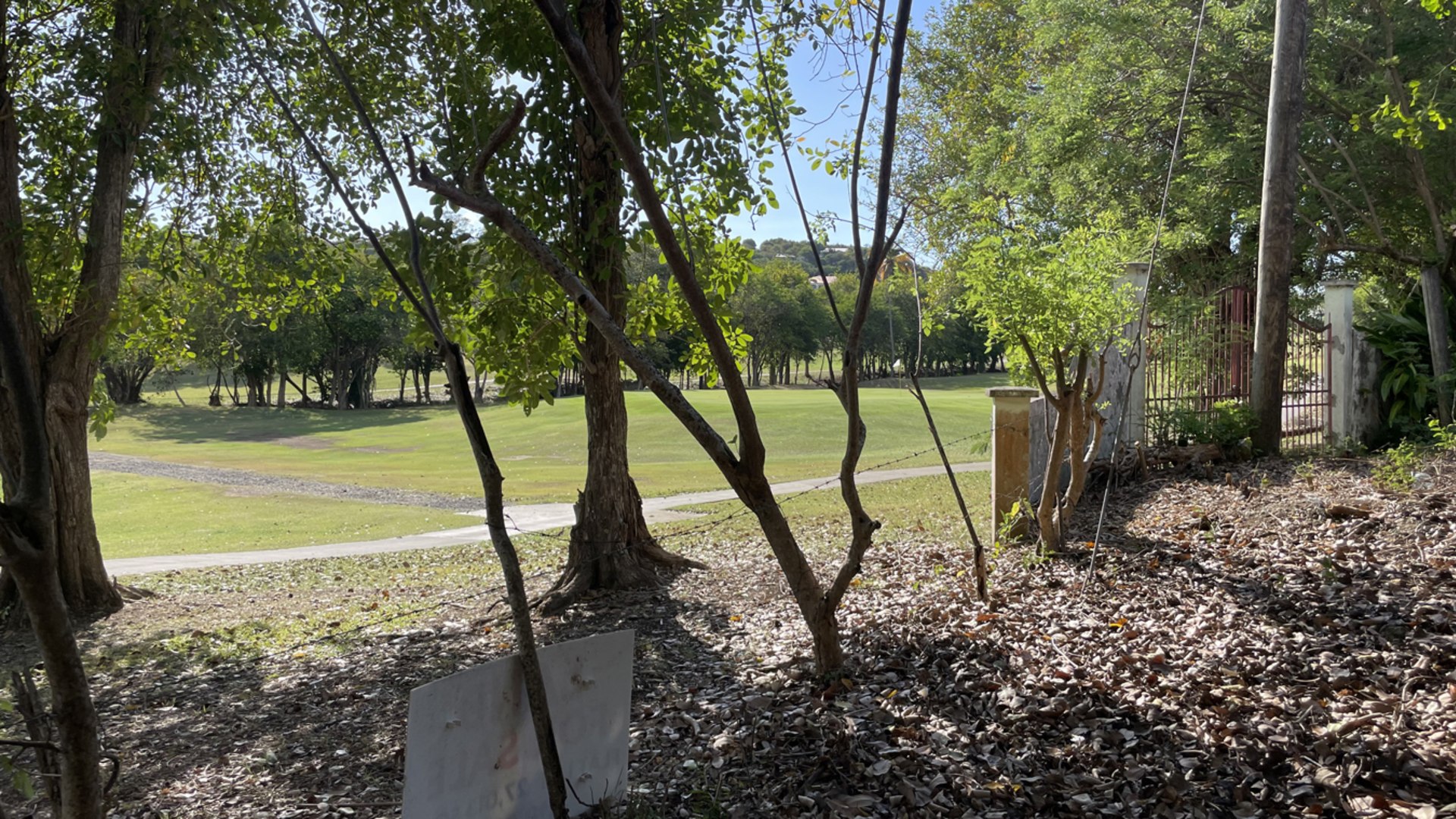 St lucia Realtor Golf Course View Land No 150 for sale near golf