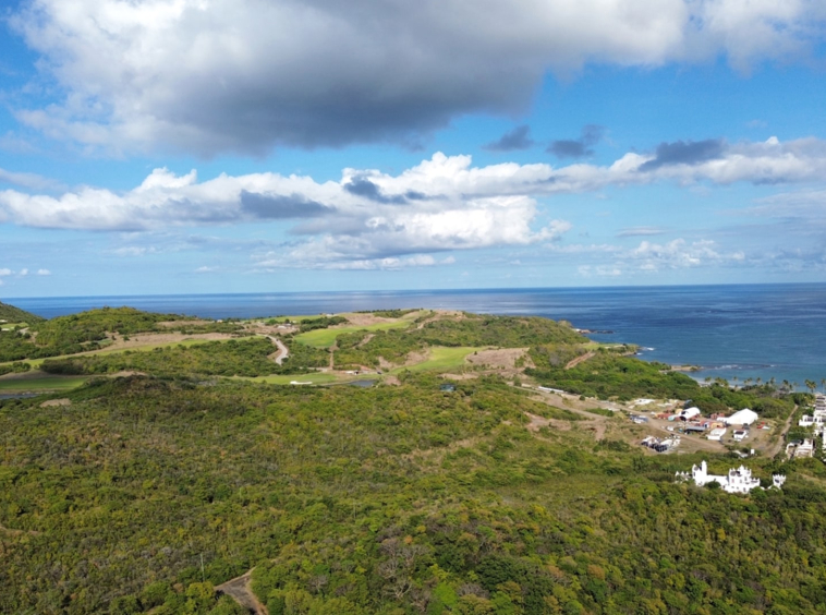 St lucia Realtor Golf Course View Land No 150 for sale