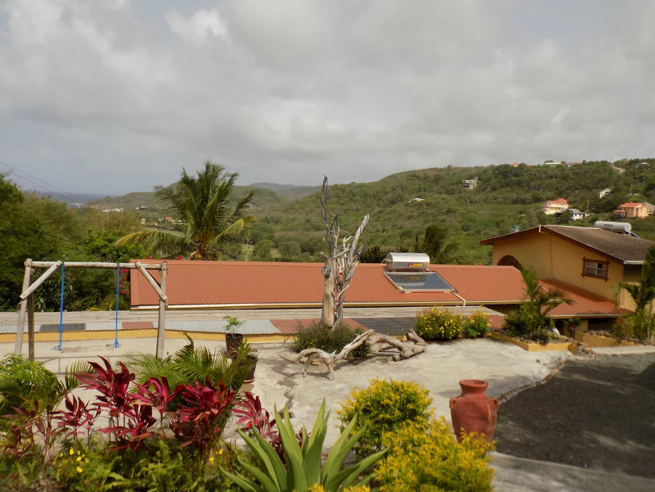 real estate st lucia - Kayansyel Villa For Sale in Marigot Bay St Lucia north view