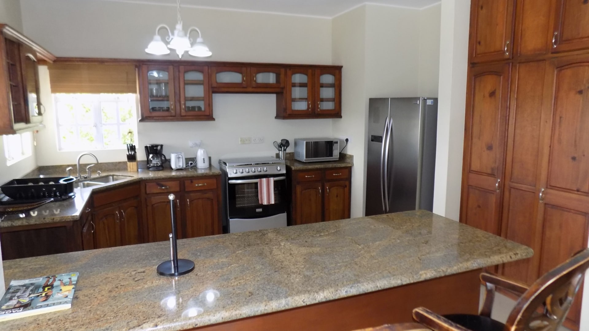 Villas for sale in st lucia - Choc Ridge Villa For Sale in Choc estate St Lucia Caribbean big kitchen