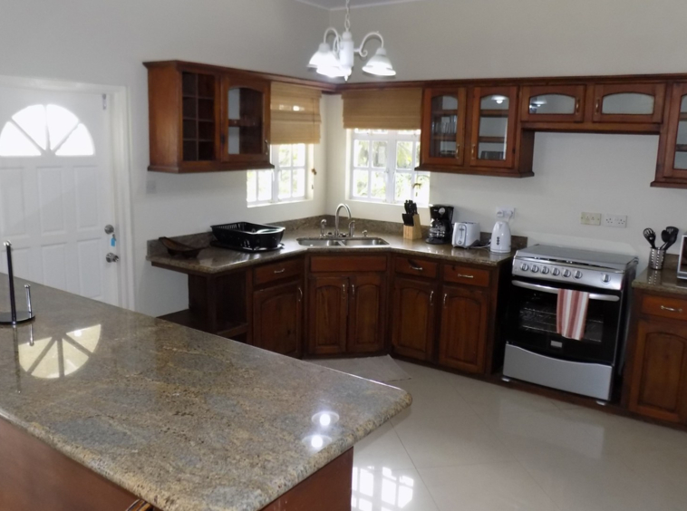 Villas for sale in st lucia - Choc Ridge Villa For Sale in Choc estate St Lucia Caribbean kitchen