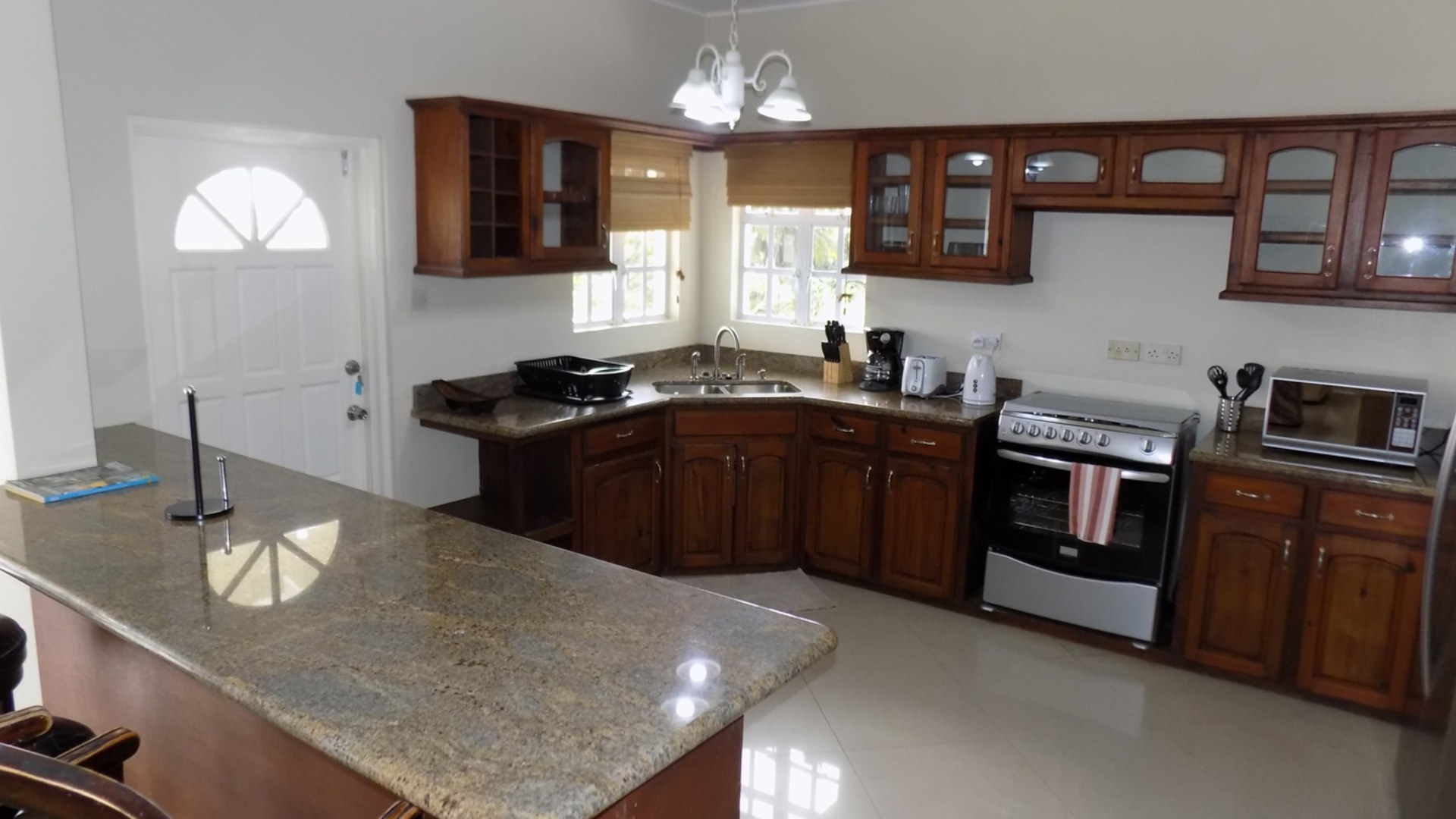 Villas for sale in st lucia - Choc Ridge Villa For Sale in Choc estate St Lucia Caribbean kitchen