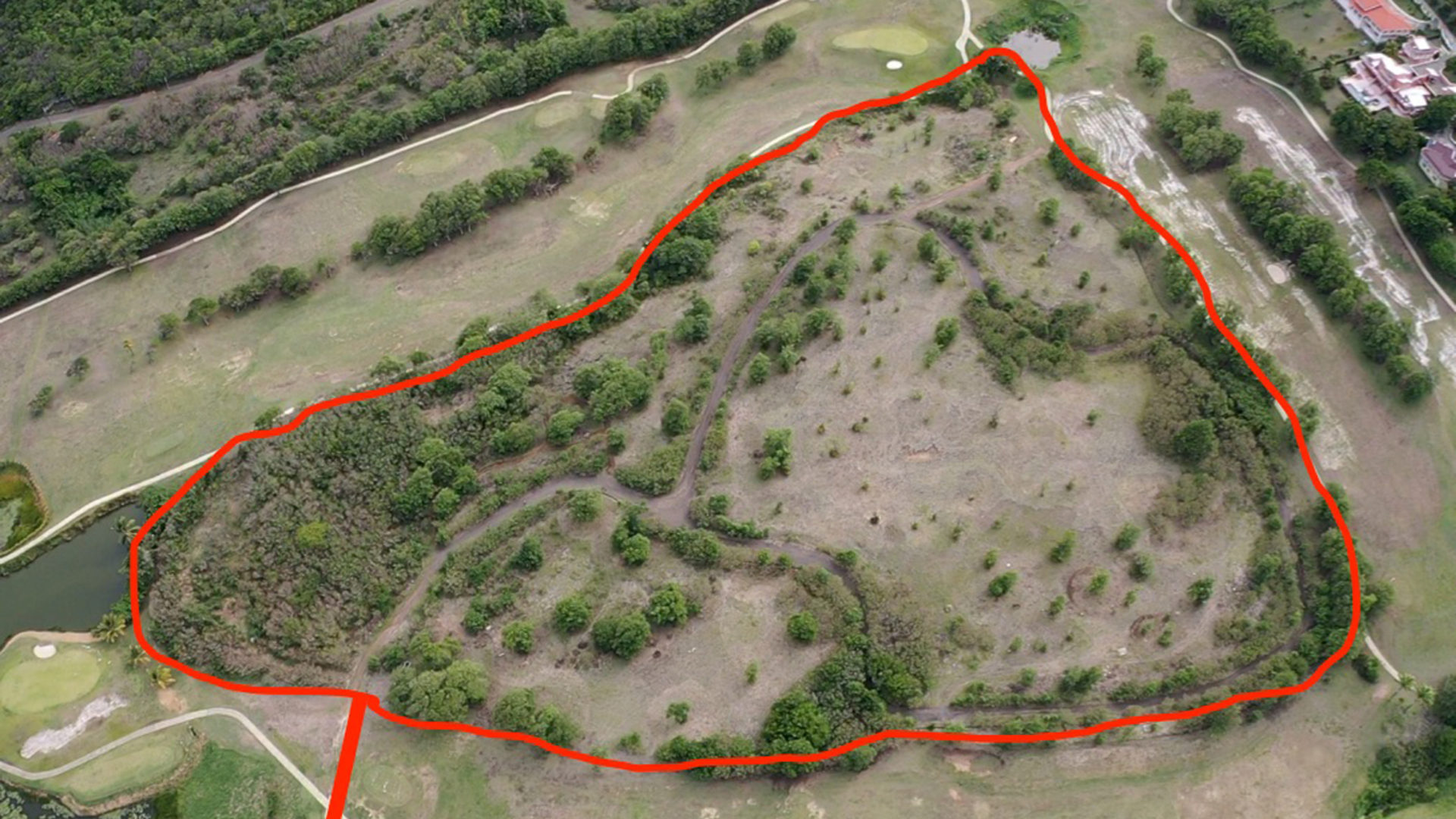 st lucia real estate land for sale Island Villas Land For Sale St Lucia aerial view