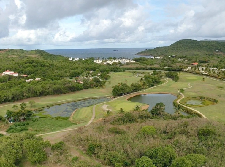 st lucia real estate land for sale Island Villas Site cas en bas views