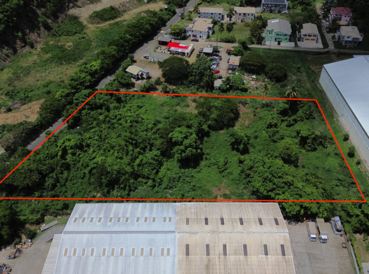 st lucia real estate land for sale Bois D'Orange Lot No 565 commerial businesses