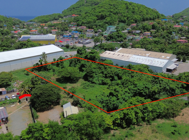 st lucia real estate land for sale Bois D'Orange Lot No 565 commercial