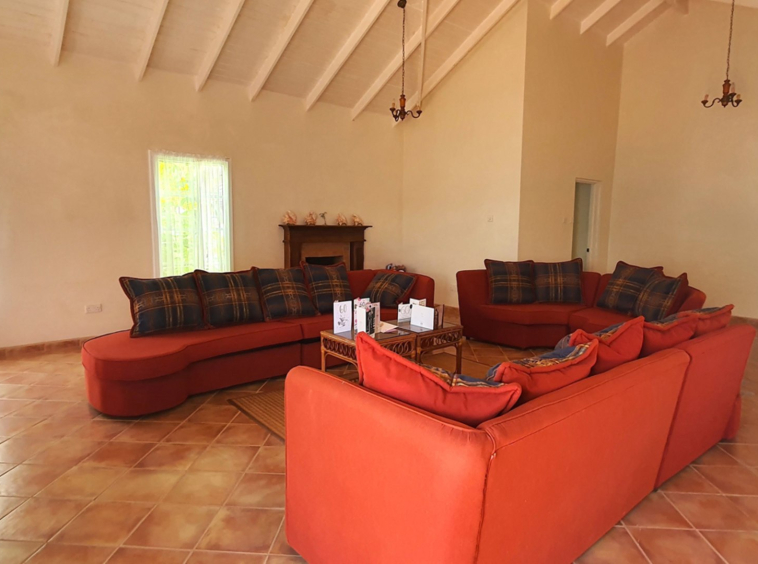 real estate st lucia - VILLA MANTELL for sale sitting room