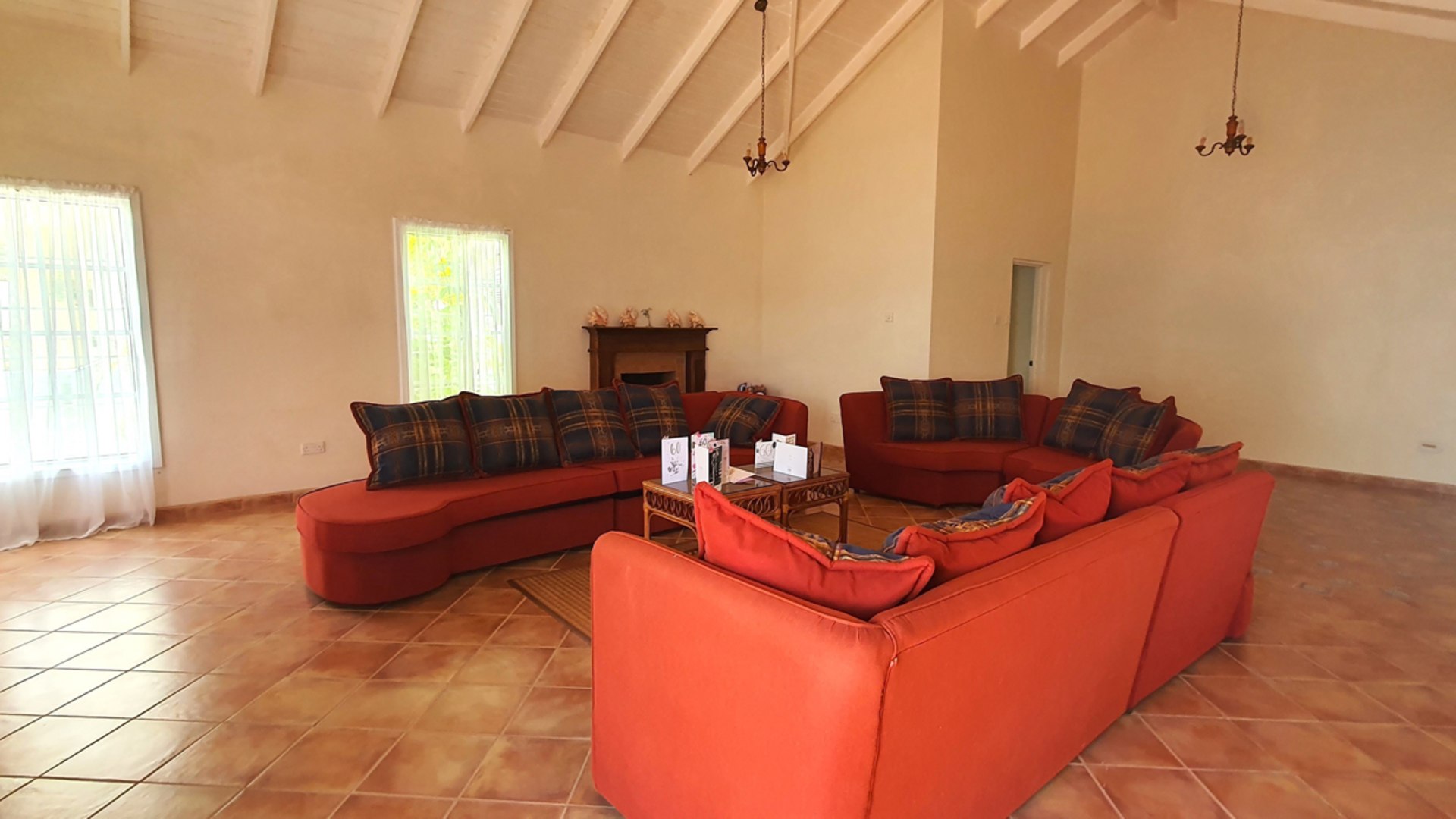 real estate st lucia - VILLA MANTELL for sale sitting room