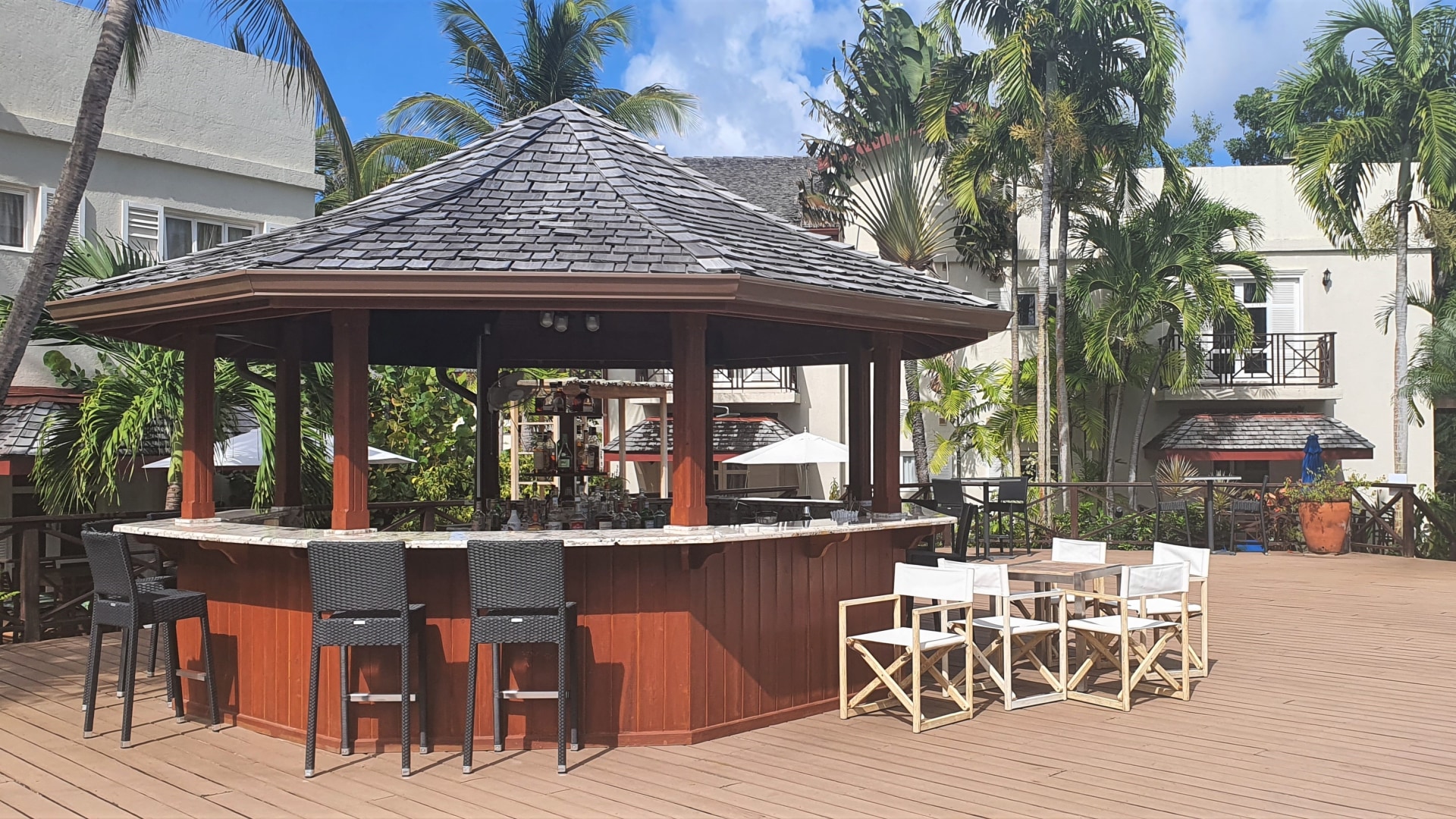 condo for sale at Cap Cove Unit 39 gazebo