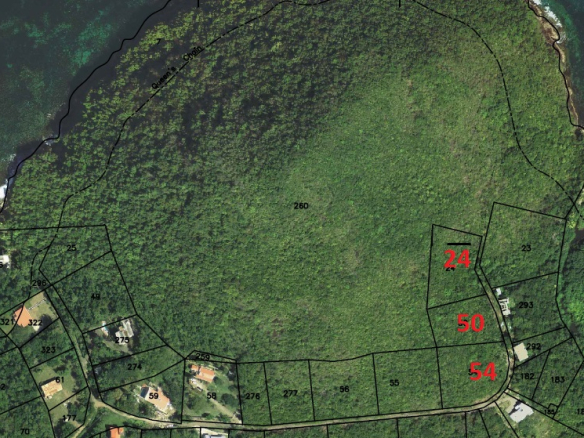 sea view lots for sale near rodney bay st lucia