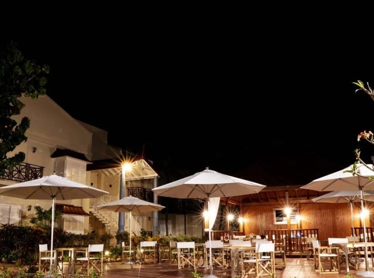 st lucia real estate - Cap Cove Unit 81 night time