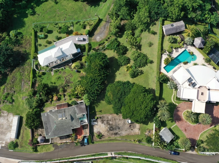 Land For Sale in Vigie Castries St Lucia 22400 SF aerial view
