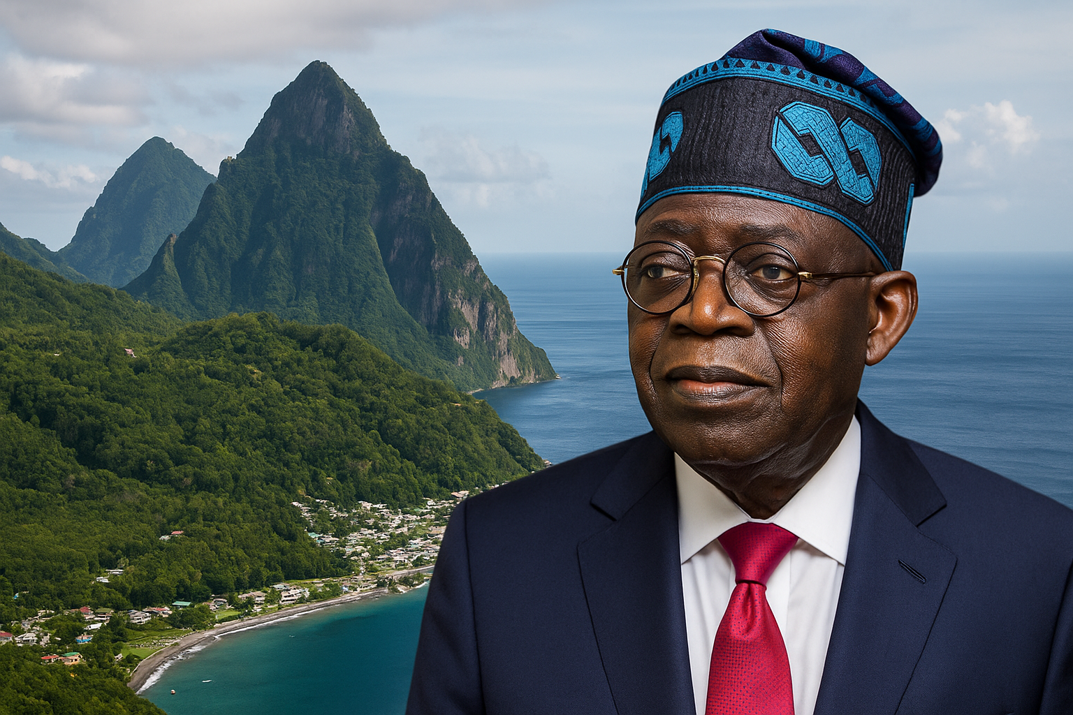 President Tinubu’s Historic Visit to St. Lucia: The Afro-Caribbean Real Estate Surge Begins